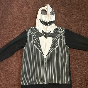 Boys Jack Skellington zip up sweatshirt